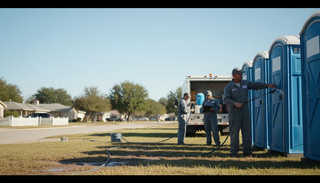 Long-Term Portable Toilet Rental in Stanley, NC near me